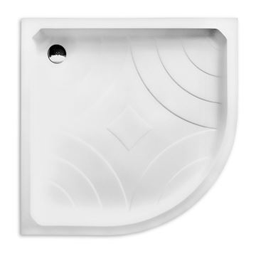 ROTH HAWAII-P sprchová vanička 80x80 cm, R550, akrylát, s nosičom