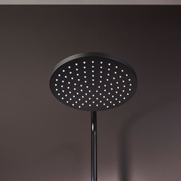 HANSGROHE VERNIS BLEND 200 1JET horná sprcha pr. 205 mm, matná čierna 26271670 Obrázek - fotka