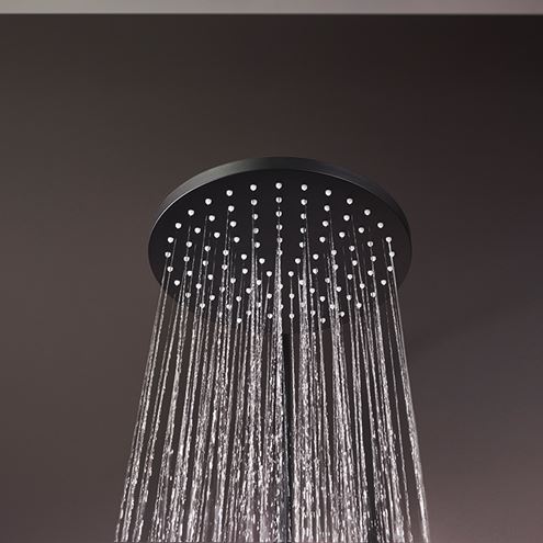 HANSGROHE VERNIS BLEND 200 1JET horná sprcha pr. 205 mm, matná čierna 26271670 Obrázek - fotka