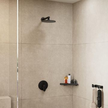 HANSGROHE VERNIS BLEND 200 1JET horná sprcha pr. 205 mm, matná čierna 26271670 Obrázek - fotka