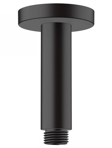 HANSGROHE VERNIS BLEND sprchové rameno 100 mm, stropné, matná čierna 27804670 Obrázek - Hlavní obrázek