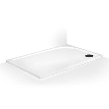 ROTH RECTAN-M sprchová vanička 100x80 cm, liaty mramor, s nožičkami, s protišmykom 8000166 Obrázek - fotka