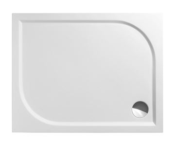 ROTH RECTAN-M sprchová vanička 120x90 cm, liaty mramor, s nožičkami, s protišmykom