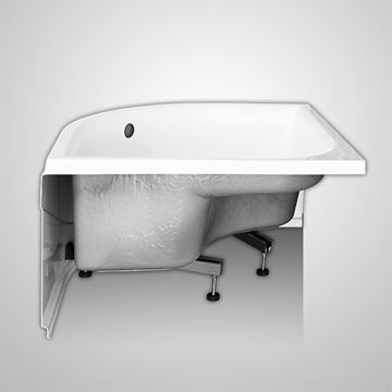 ROTH VIKI LUX sprchová vanička 80x80 cm, R550, akrylát, s nožičkami 8000047 Obrázek - fotka