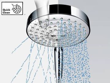 HANSGROHE RAINDANCE E 240 1JET horná sprcha 250x150 mm, s ramenom, chróm 27370000 Obrázek - fotka
