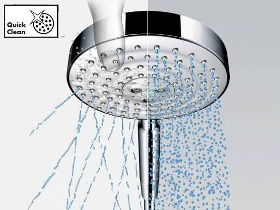 HANSGROHE RAINDANCE E 240 1JET horná sprcha 250x150 mm, s ramenom, chróm 27370000 Obrázek - fotka