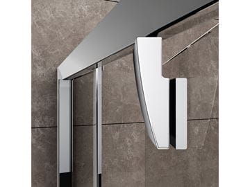 RAVAK PIVOT PDOP1-80 sprchové dvere 80x190 cm, pivotové, bright alu/sklo transparent 03G40C00Z1 Obrázek - fotka