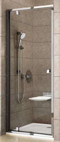 RAVAK PIVOT PDOP1-80 sprchové dvere 80x190 cm, pivotové, bright alu/sklo transparent 03G40C00Z1 Obrázek - Hlavní obrázek