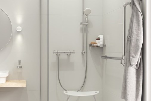 GROHE GROHTHERM 800 sprchová nástenná termostatická batéria, Water Saving, chróm 34558000 Obrázek - fotka