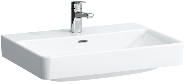 LAUFEN PRO S umývadlo 65 cm, s otvorom pre batériu a prepadom, LCC H8109644001041 Obrázek - Hlavní obrázek