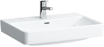 LAUFEN PRO S umývadlo 65 cm, s otvorom pre batériu a prepadom, LCC