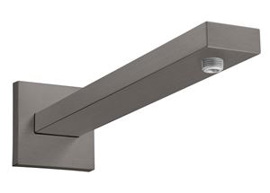 HANSGROHE sprchové rameno 390 mm, nástenné, brúsený čierny chróm