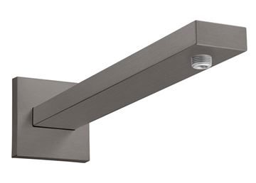 HANSGROHE sprchové rameno 390 mm, nástenné, brúsený čierny chróm