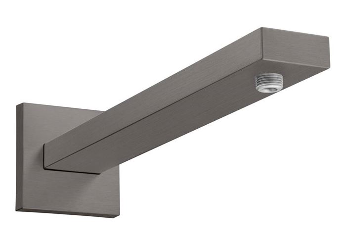 HANSGROHE sprchové rameno 390 mm, nástenné, brúsený čierny chróm 27694340 Obrázek - Hlavní obrázek