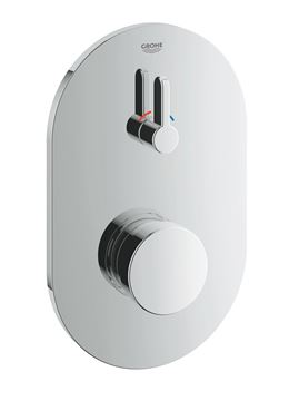 GROHE EUROSMART COSMOPOLITAN T sprchová podomietková samouzatváracia batéria, chróm