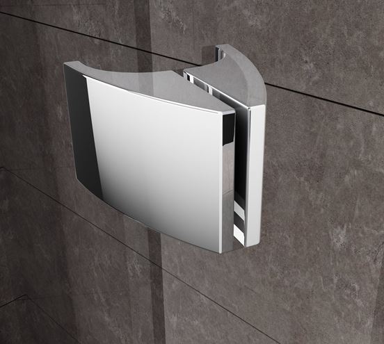RAVAK PIVOT PDOP1 90 sprchové dvere 90x190 cm, pivotové, bright alu/sklo transparent 03G70C00Z1 Obrázek - fotka