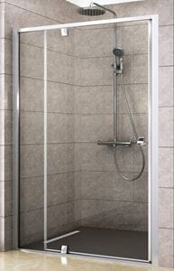 RAVAK PIVOT PDOP2 100 sprchové dvere 100x190 cm, pivotové, satin/sklo transparent