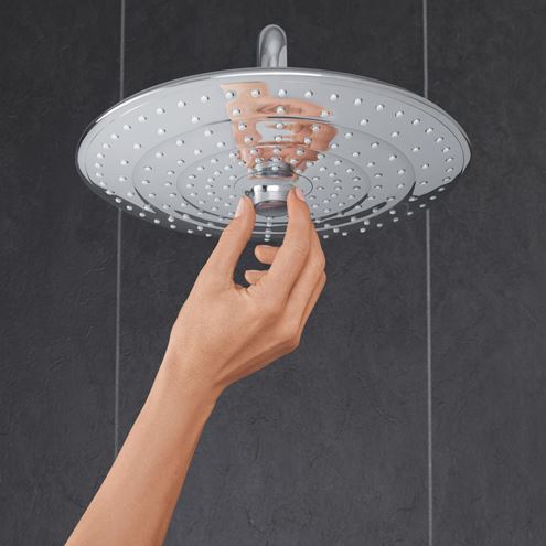 GROHE EUPHORIA 260 horná sprcha pr. 260 mm, 3 prúdy, s ramenom, Water Saving, chróm 26459000 Obrázek - fotka