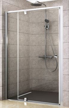RAVAK PIVOT PDOP2 110 sprchové dvere 110x190 cm, pivotové, satin/sklo transparent