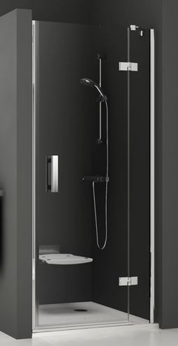 RAVAK SMARTLINE SMSD2 120 B sprchové dvere 120x190 cm, krídlové, pravé, chróm/sklo transparent 0SPGBA00Z1 Obrázek - Hlavní obrázek