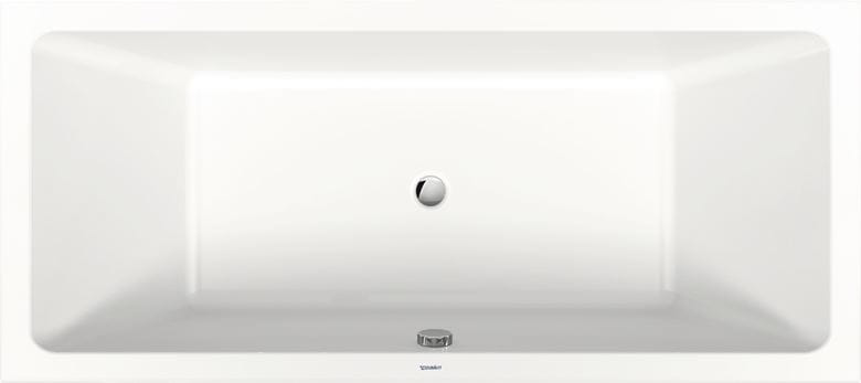 DURAVIT NO.1 vaňa 180x80 cm, pre 2 osoby, bez nožičiek, akrylát 700492000000000 Obrázek - Hlavní obrázek