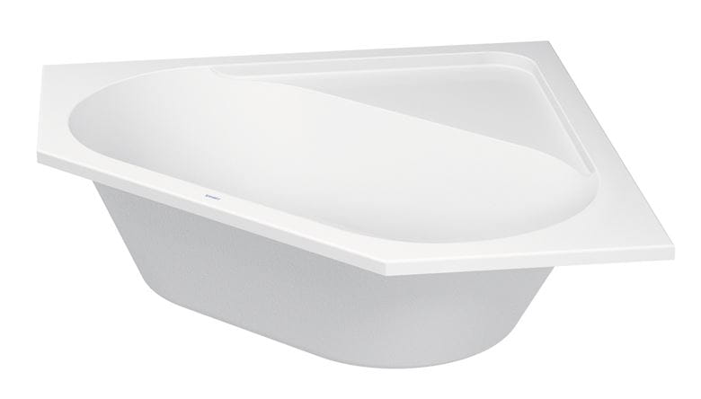 DURAVIT D-CODE rohová vaňa 140x140 cm, pre 2 osoby, bez nožičiek, akrylát 700137000000000 Obrázek - Hlavní obrázek