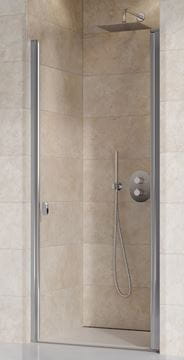 RAVAK CHROME CSD1 90 sprchové dvere 90x195 cm, lietacie, lesk/sklo transparent