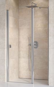 RAVAK CHROME CSD2 110 sprchové dvere 110x195 cm, lietacie, lesk/sklo transparent