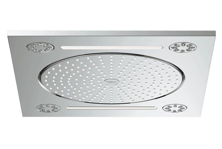 GROHE RAINSHOWER F-SERIES 15" horná sprcha 381x456 mm, 3 prúdy, chróm 27939001 Obrázek - fotka