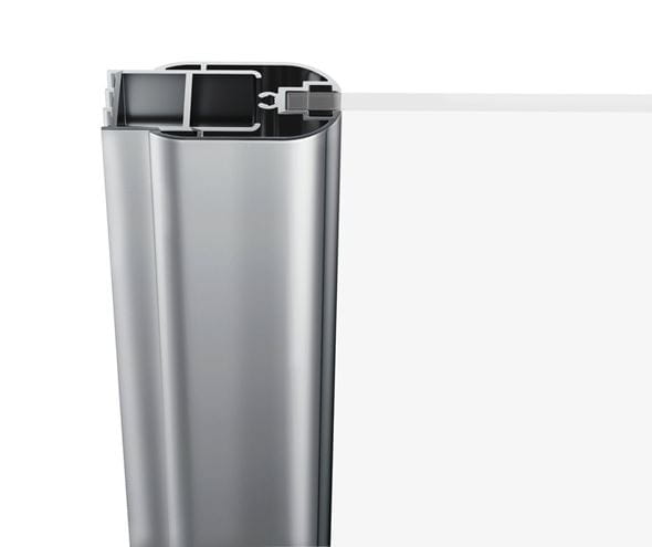 RAVAK CHROME CSDL2 110 sprchové dvere 110x195 cm, lietací, chróm lesk/sklo transparent 0QVDCC0LZ1 Obrázek - fotka