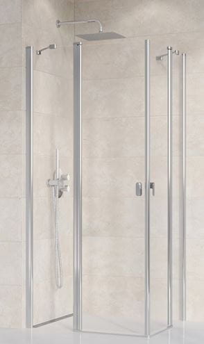 RAVAK CHROME CRV2 90 sprchové dvere 90x195 cm, lietacie, chróm lesk/sklo transparent 1QV70C00Z1 Obrázek - Hlavní obrázek
