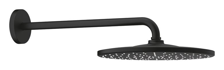 GROHE RAINSHOWER MONO 310 horná sprcha pr. 310 mm, s ramenom, Water Saving, phantom black 22121KF0 Obrázek - Hlavní obrázek