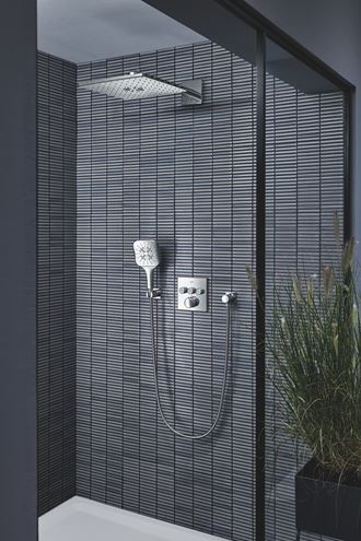 GROHE RAINSHOWER SMARTACTIVE 310 CUBE horná sprcha 310x310 mm, 2 prúdy, s ramenom, chróm 26479000 Obrázek - fotka