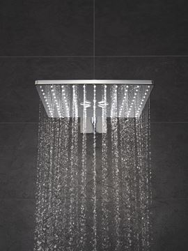 GROHE RAINSHOWER SMARTACTIVE 310 CUBE horná sprcha 310x310 mm, 2 prúdy, s ramenom, chróm 26479000 Obrázek - fotka