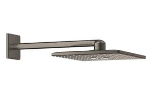 GROHE RAINSHOWER SMARTACTIVE 310 CUBE horná sprcha 310x310 mm, 2 prúdy, s ramenom, brúsený hard graphite