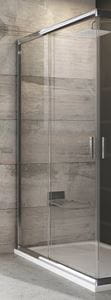 RAVAK BLIX BLRV2K 90 sprchové dvere 90x190 cm, posuvné, bright alu/sklo transparent