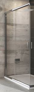 RAVAK BLIX BLRV2K 90 sprchové dvere 90x190 cm, posuvné, bright alu/sklo transparent