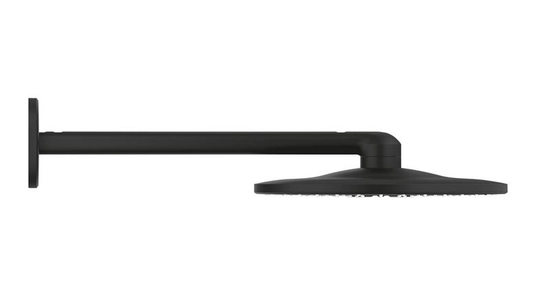 GROHE RAINSHOWER SMARTACTIVE 310 horná sprcha pr. 310 mm, 2 prúdy, s ramenom, phantom black 22123KF0 Obrázek - fotka