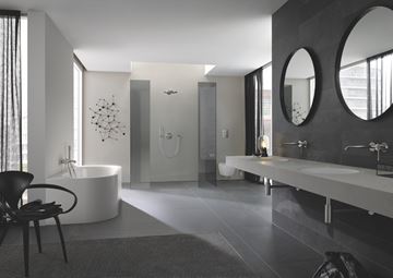 GROHE RAINSHOWER SMARTACTIVE 310 horná sprcha pr. 310 mm, 2 prúdy, s ramenom, supersteel 26475DC0 Obrázek - fotka