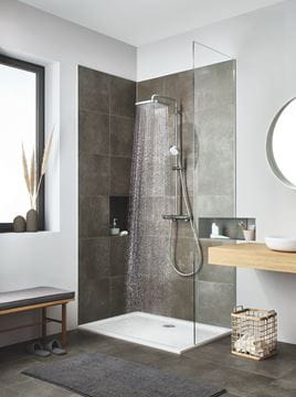 GROHE TEMPESTA 250 CUBE horná sprcha 250x250 mm, Water Saving, chróm 26681000 Obrázek - fotka