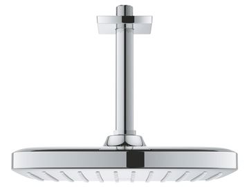 GROHE TEMPESTA 250 CUBE horná sprcha 250x250 mm, s ramenom, Water Saving, chróm