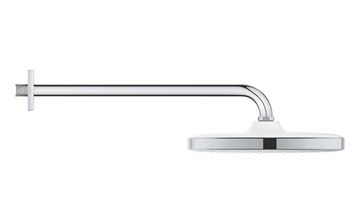 GROHE TEMPESTA 250 CUBE horná sprcha 250x250 mm, s ramenom, Water Saving, biela/chróm 26687000 Obrázek - fotka