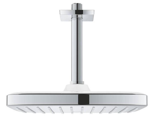 GROHE TEMPESTA 250 CUBE horná sprcha 250x250 mm, s ramenom, Water Saving, biela/chróm 26688000 Obrázek - Hlavní obrázek