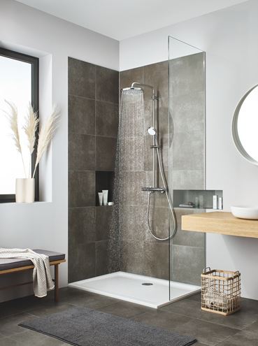 GROHE TEMPESTA 250 horná sprcha pr. 250 mm, Water Saving, biela/chróm 26666000 Obrázek - fotka