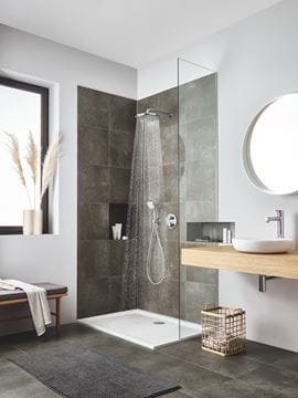 GROHE TEMPESTA 250 horná sprcha pr. 250 mm, s ramenom, Water Saving, chróm 26663000 Obrázek - fotka
