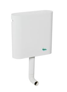 JIKA WC nádržka, bočný prívod vody, Dual-Flush