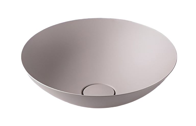 ALAPE SB. TERRA 450 umývadlová misa 45 cm, bez prepadu, ustricová matná H512CA57081121 Obrázek - Hlavní obrázek