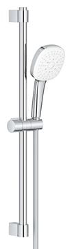 GROHE TEMPESTA CUBE 110 sprchová súprava 3-dielna, ručná sprcha 110x110 mm, 3 prúdy, hadica, tyč, Water Saving, chróm