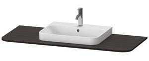 DURAVIT HAPPY D.2 doska pod umývadlo s výrezom 130x55x1,6 cm, orech