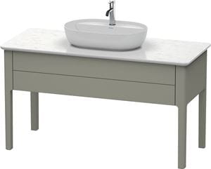 DURAVIT LUV skrinka pod umývadlo 133,8x57x74,3 cm, 1 zásuvka, Push-open, Stone šedá satén mat